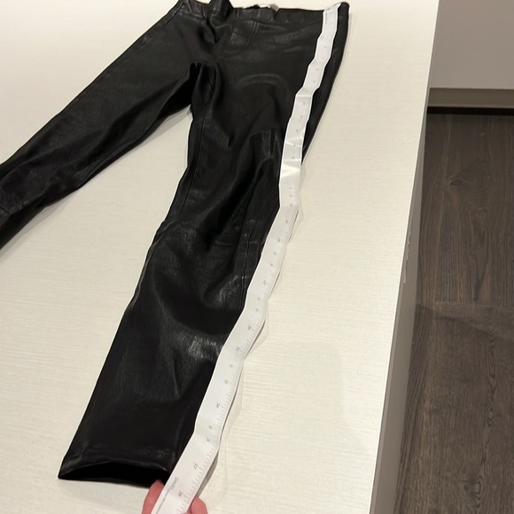 Helmut Lang black leather pants. - Picture 6 of 6